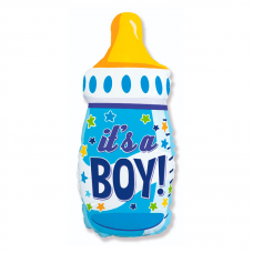 Фольгированный шар Бутылочка Мальчика / Bottle Boy (41)