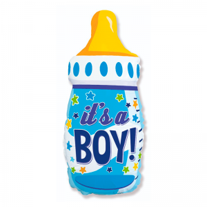 Фольгированный шар Бутылочка Мальчика / Bottle Boy (41)