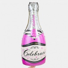 Фольгированный шар Веселый праздник розовый