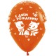 Воздушные шары с рисунком "Ми-Ми-Мишки Друзья СДР", Ассорти Пастель