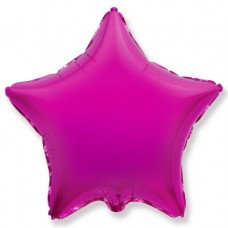 Фольгированный шар " Звезда Лиловый / Star Purple". Размер 18/48 см