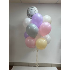 Облако из нежных шаров